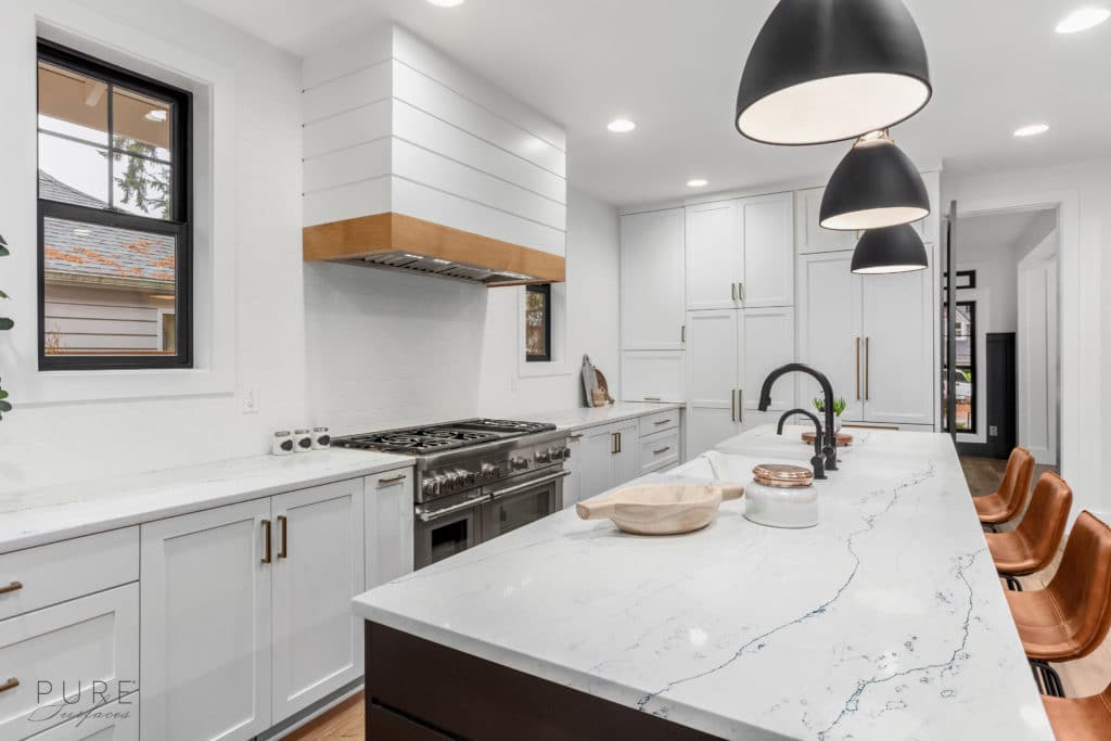 Statuario Milane Kitchen Quartz